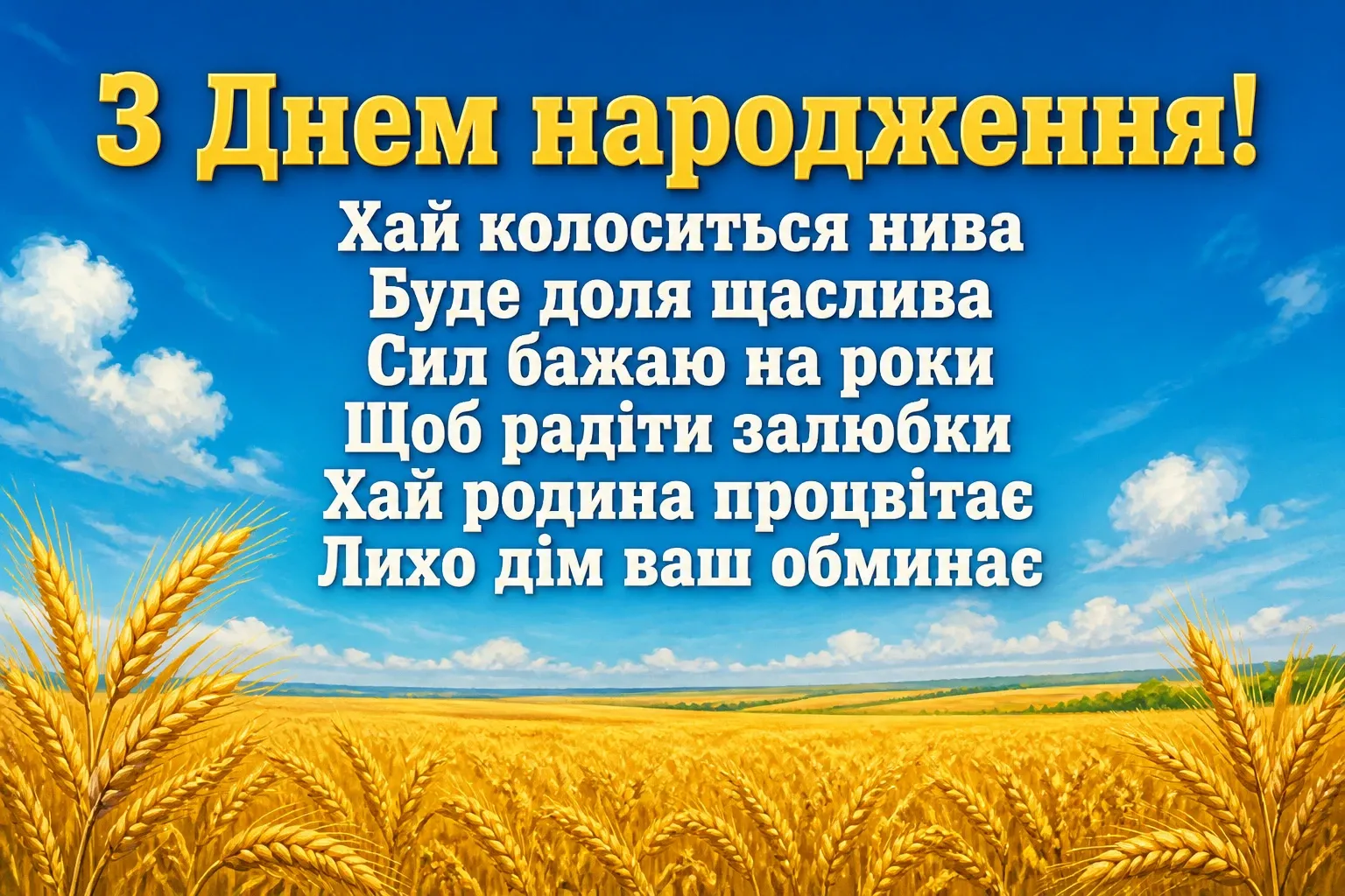 привітання з днем народження кума