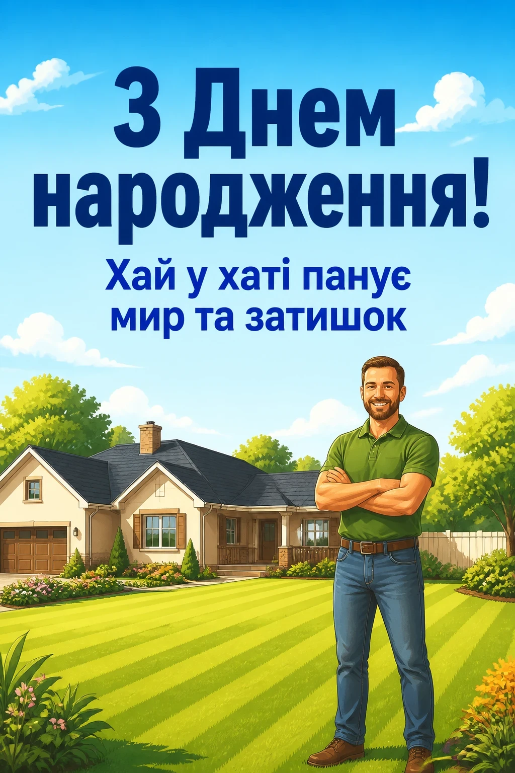 привітання з днем народження кума