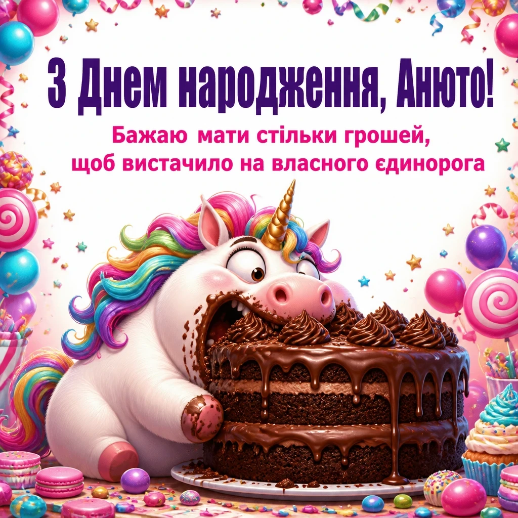 з днем народження анюта