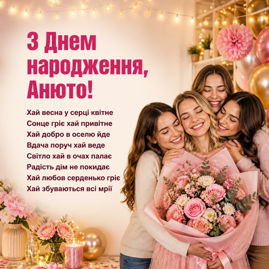 з днем народження анюта