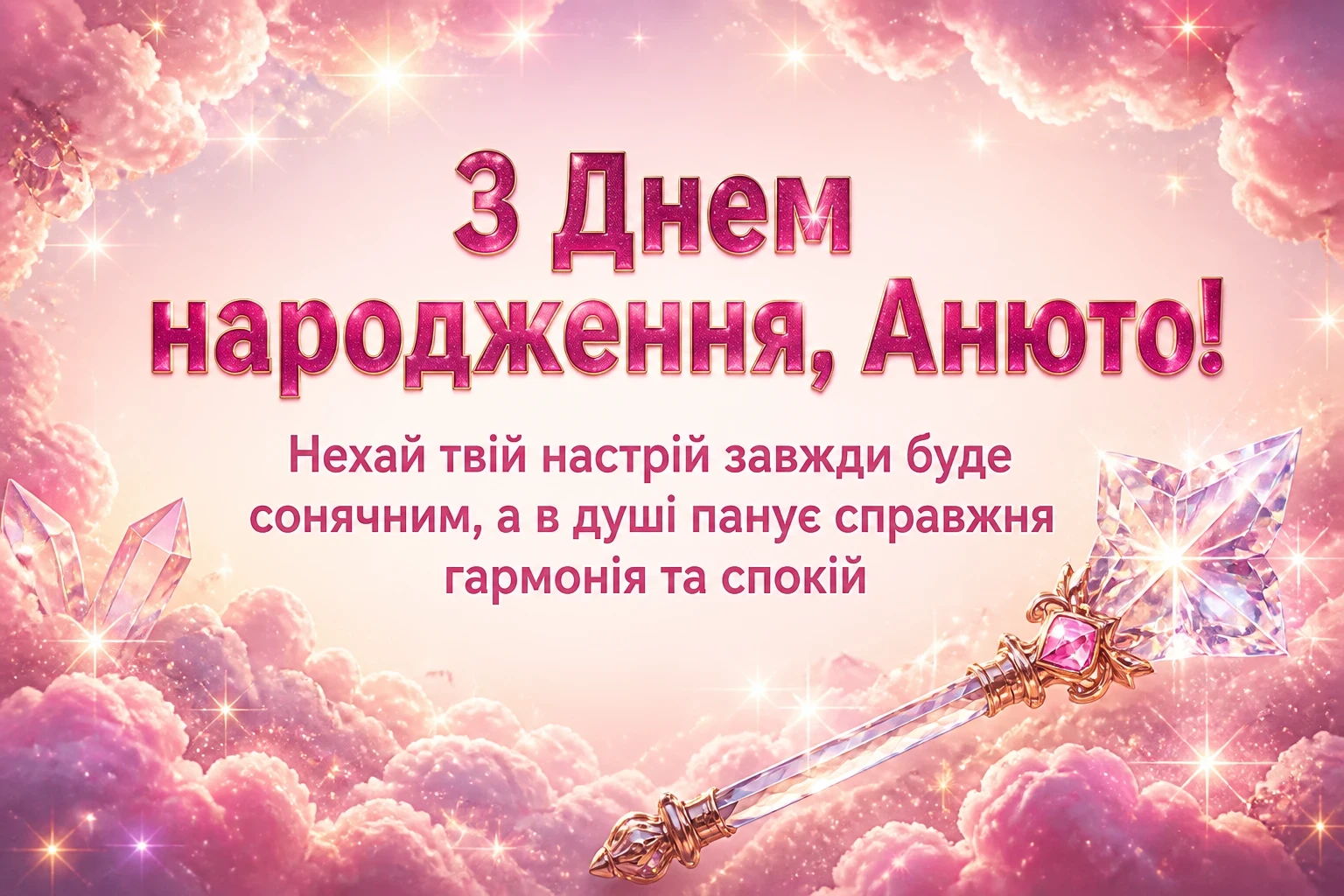 з днем народження анюта