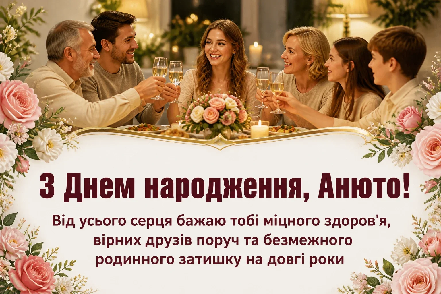 з днем народження анюта