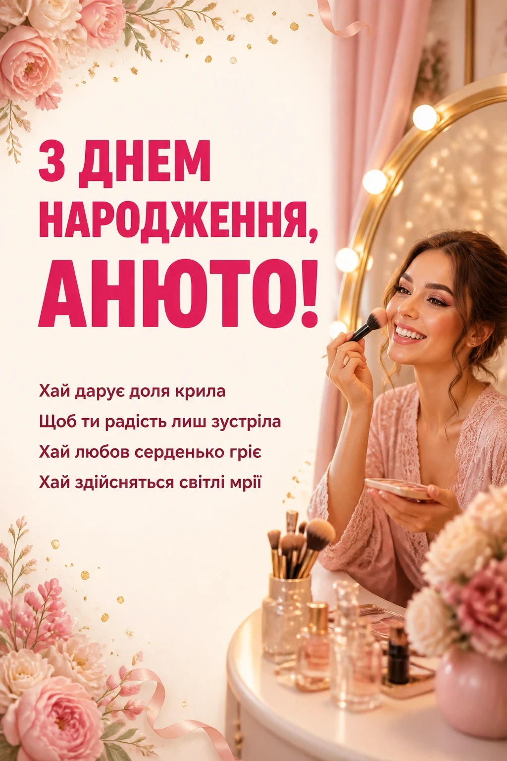 з днем народження анюта