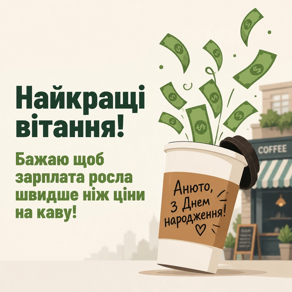 анюта з днем народження