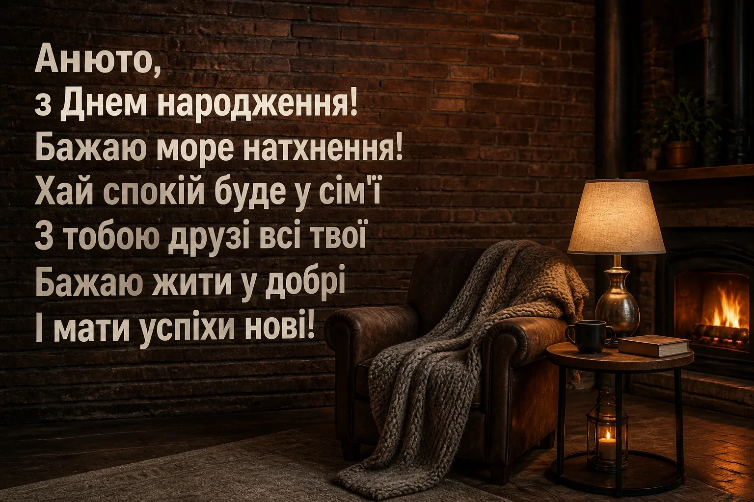 анюта з днем народження