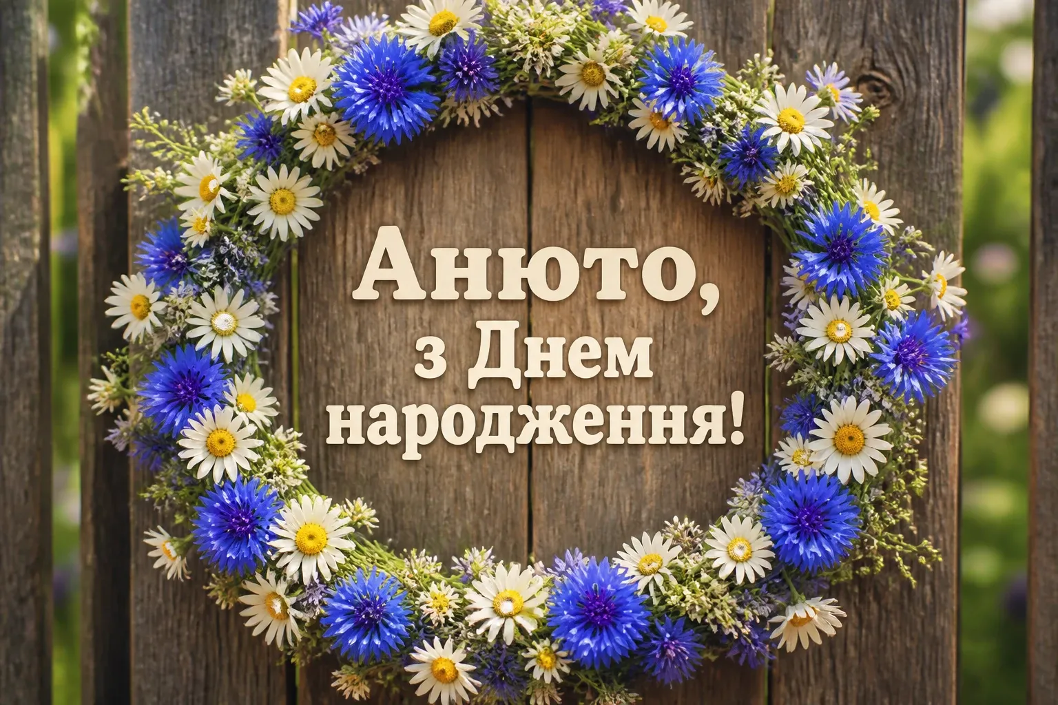 анюта з днем народження