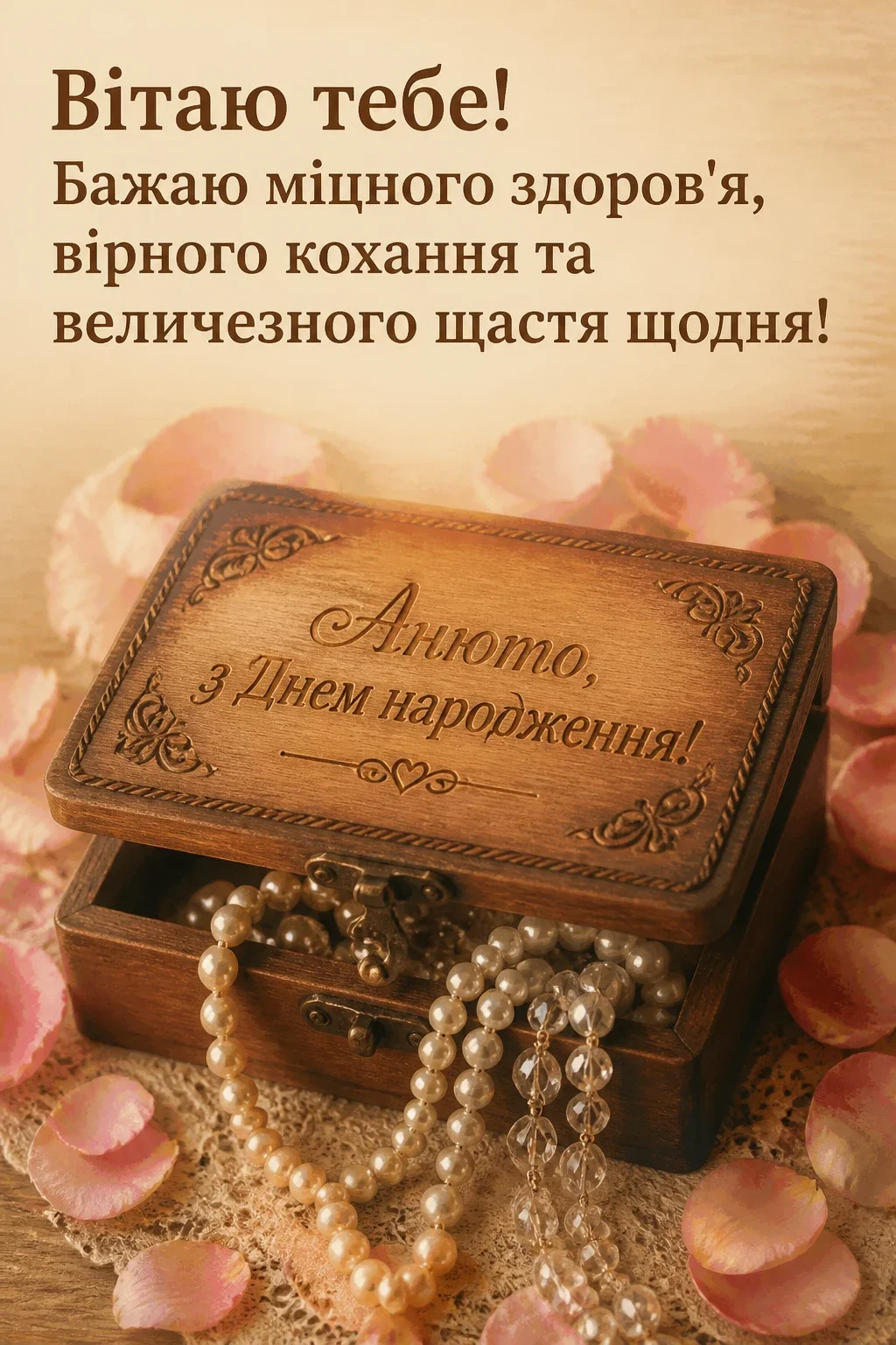анюта з днем народження