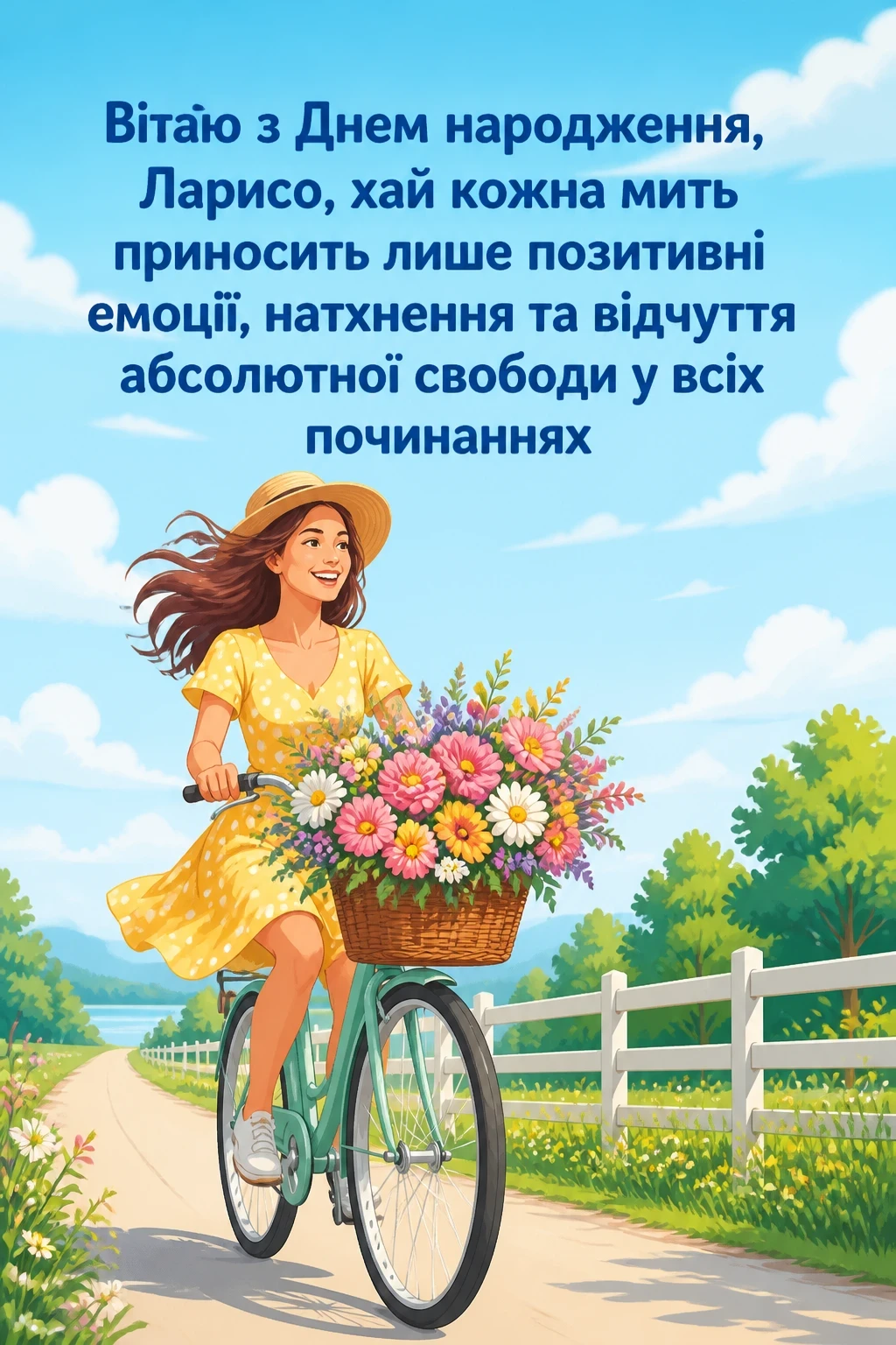 з днем народження лариса