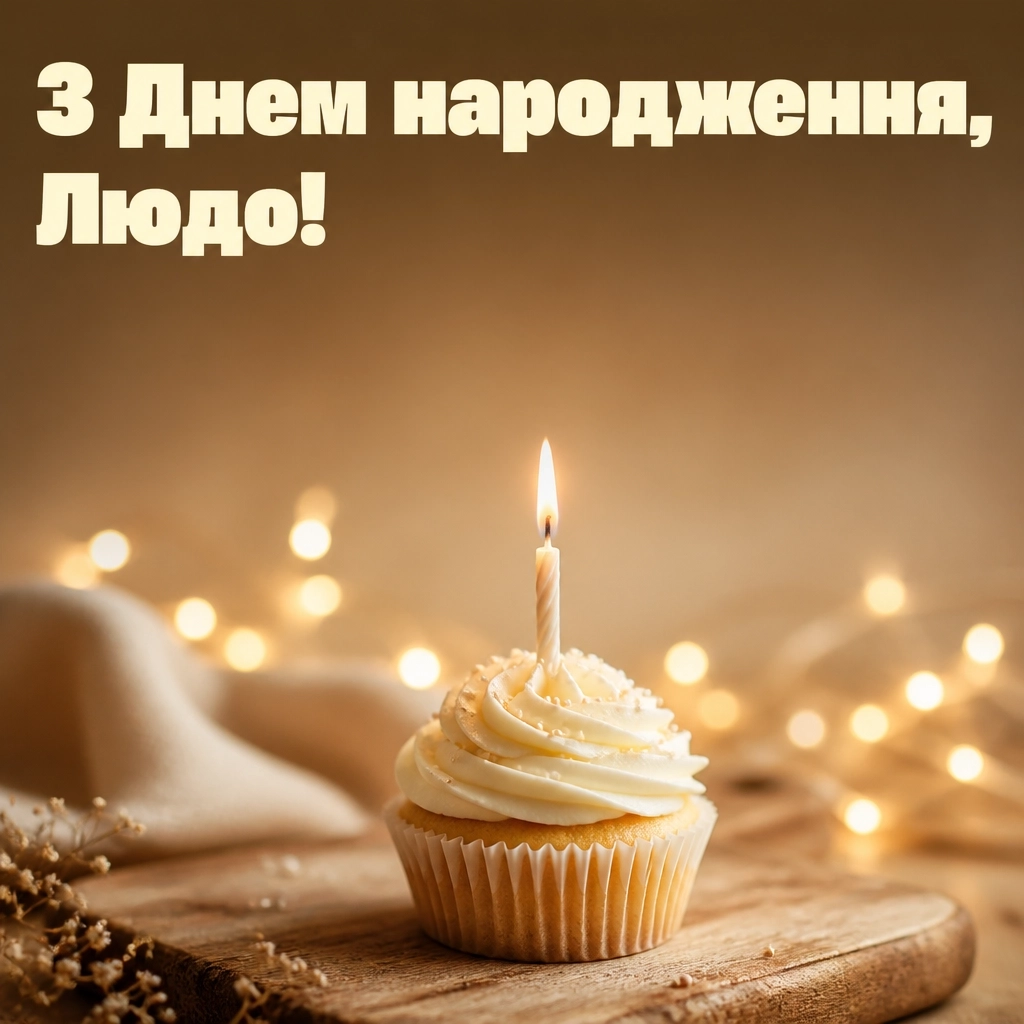 люда з днем народження
