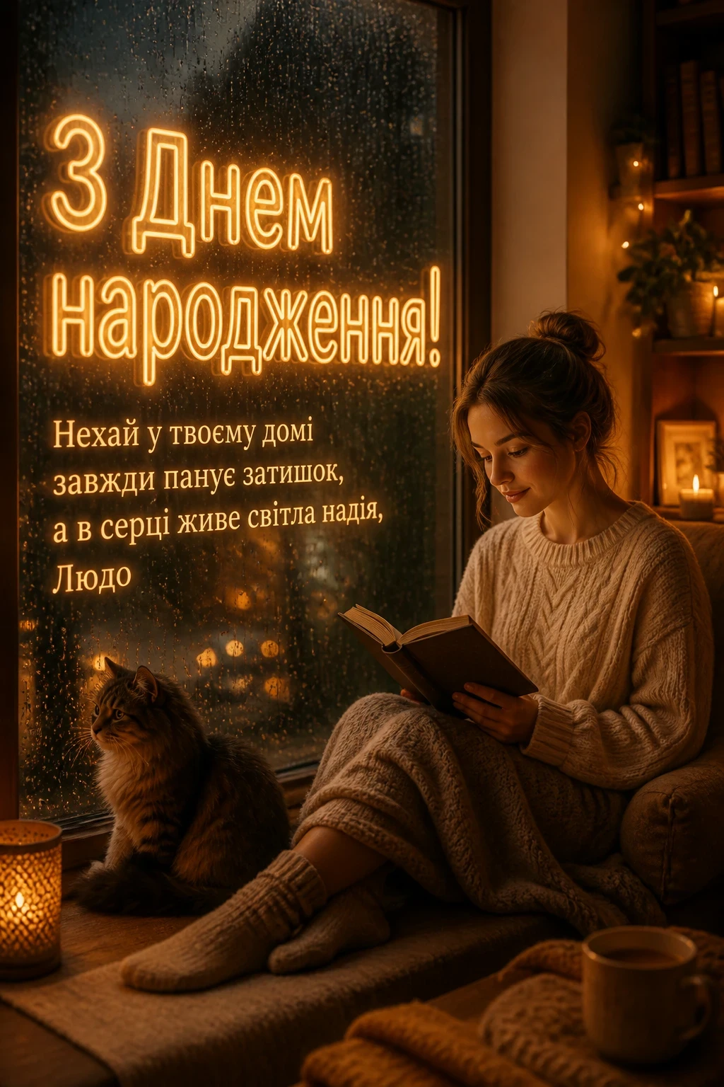 люда з днем народження