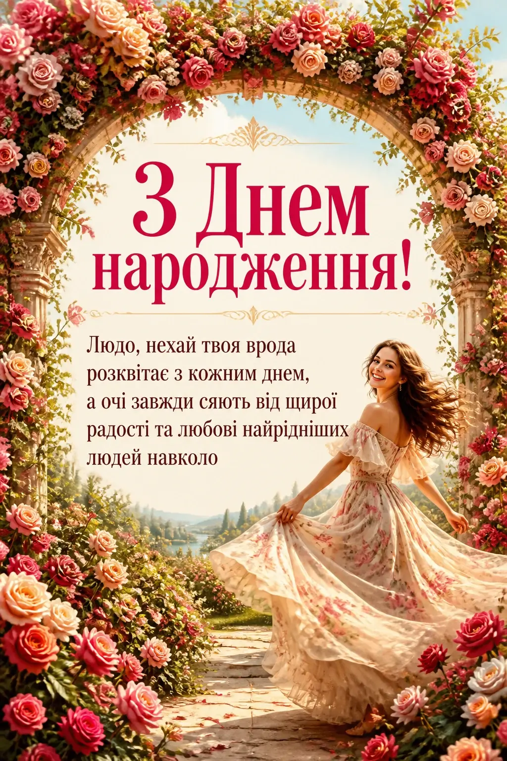 люда з днем народження
