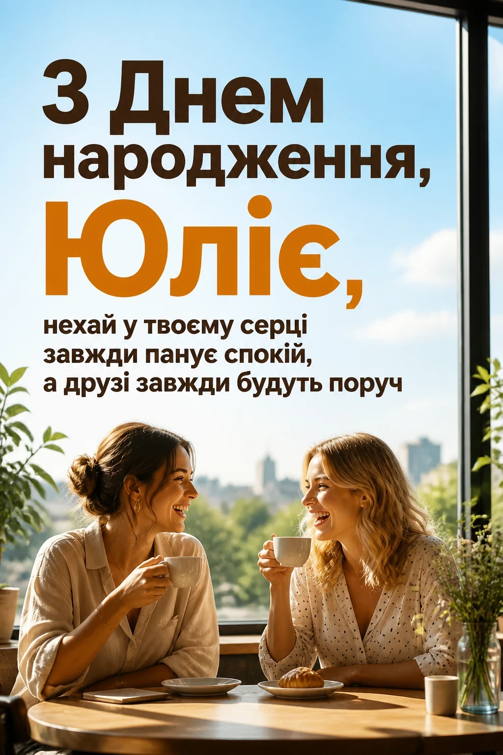 з днем народження юлія