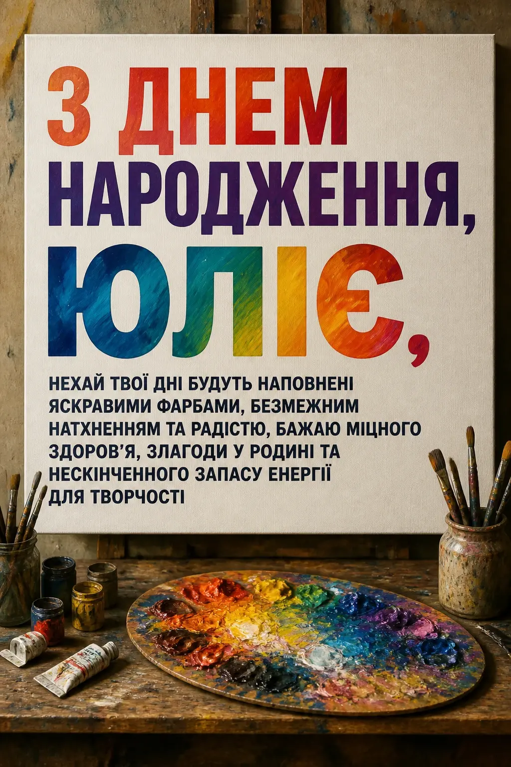 з днем народження юлія