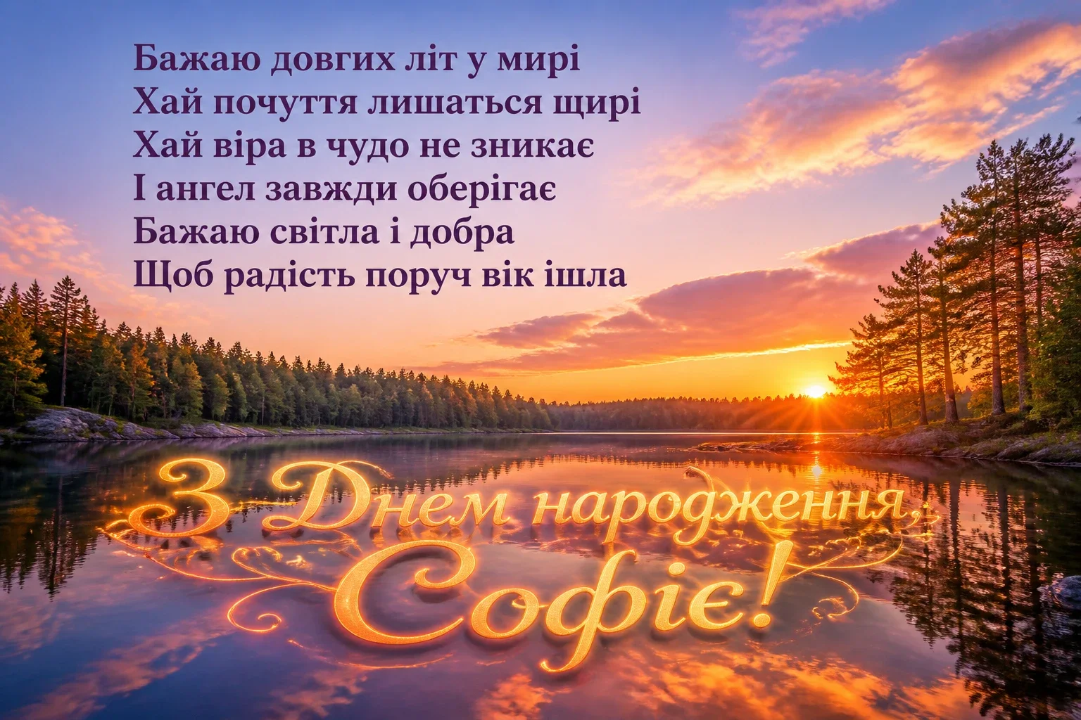 з днем народження софія
