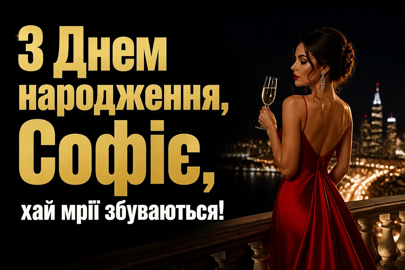 з днем народження софія