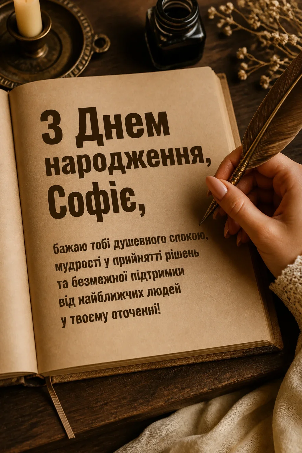 з днем народження софія
