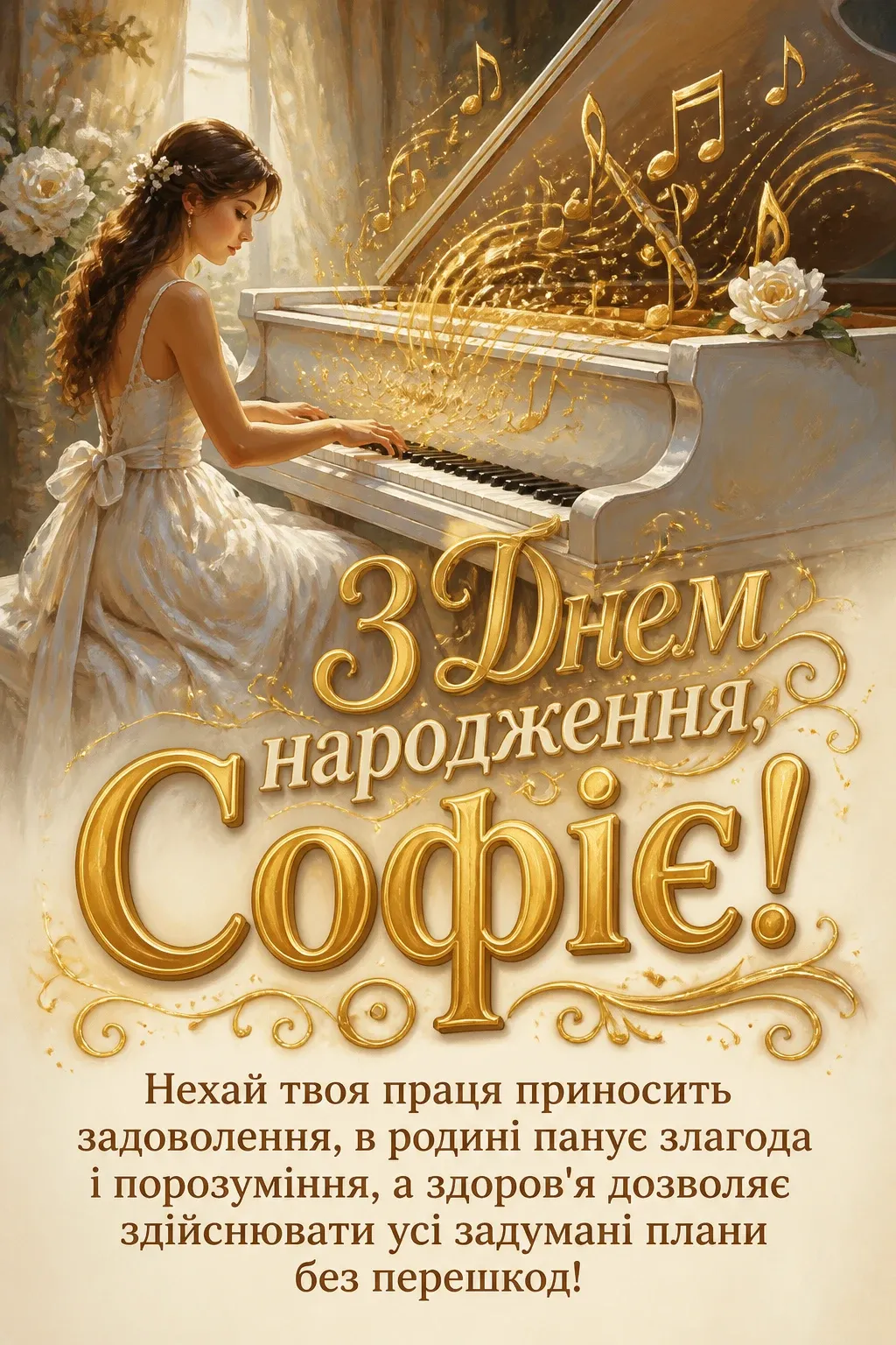 з днем народження софія