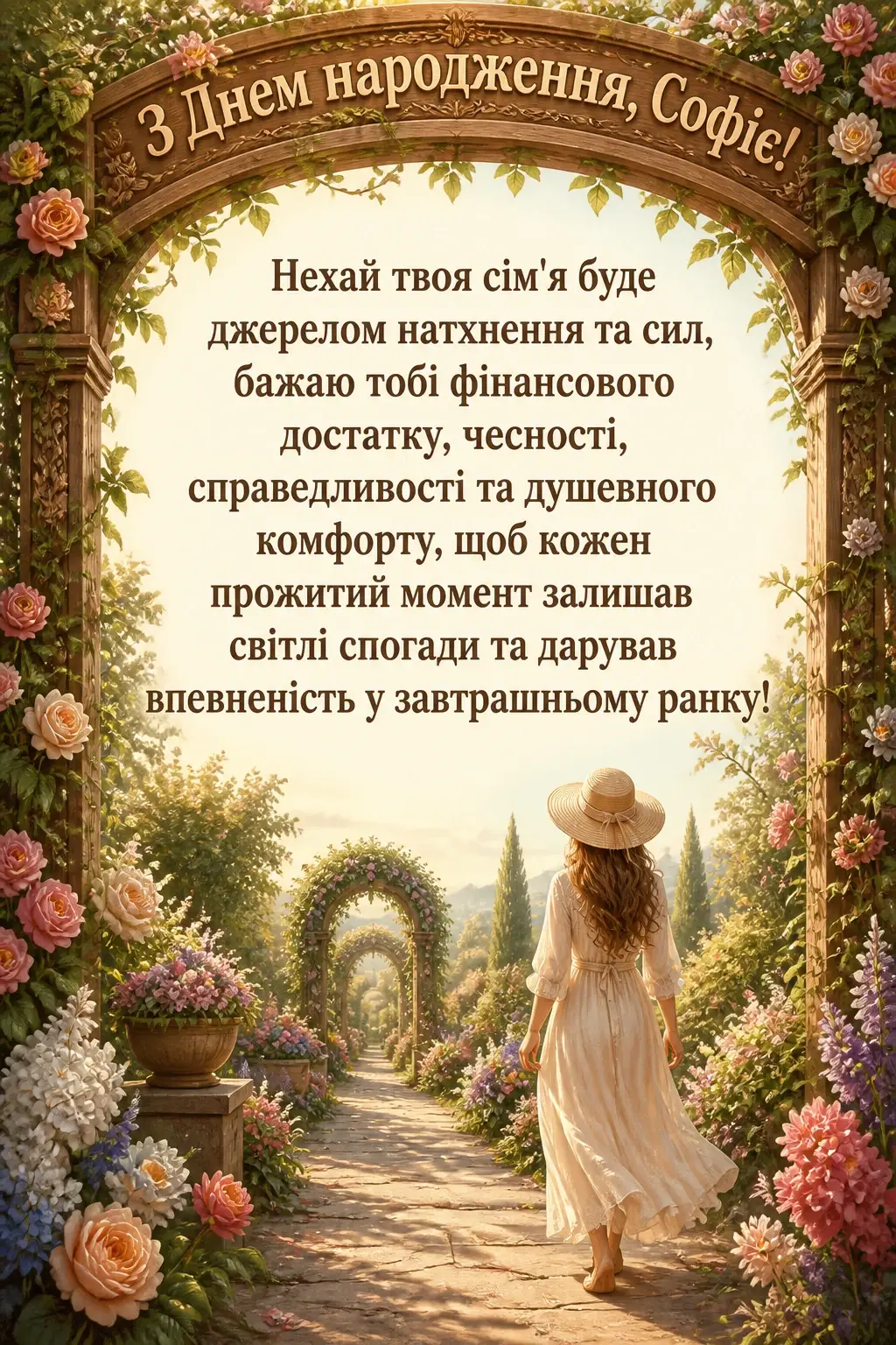 з днем народження софія