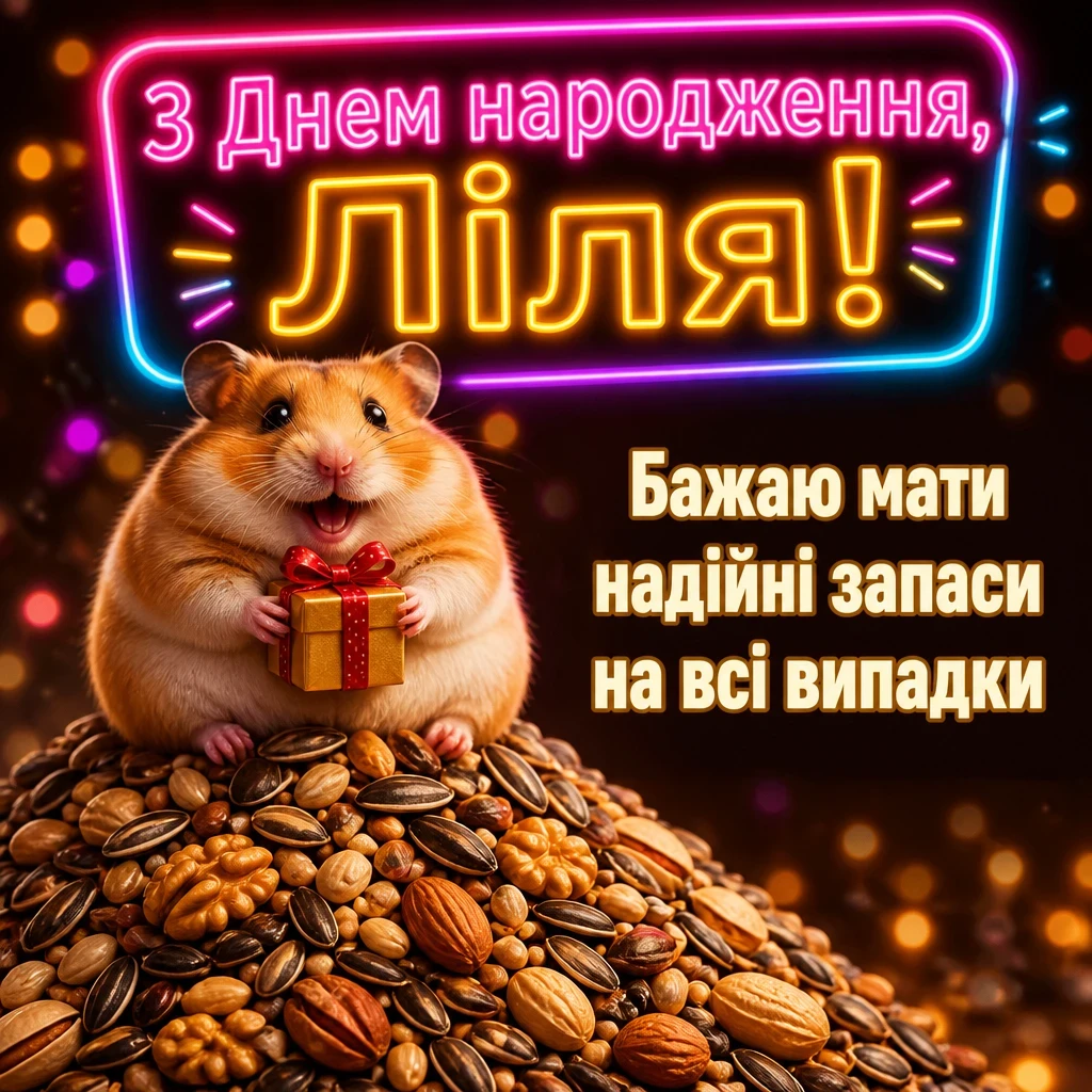 з днем народження ліля