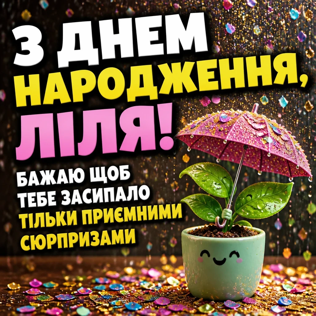 з днем народження ліля