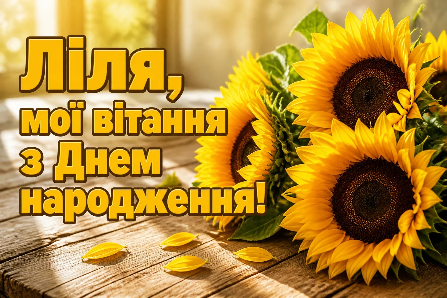 з днем народження ліля