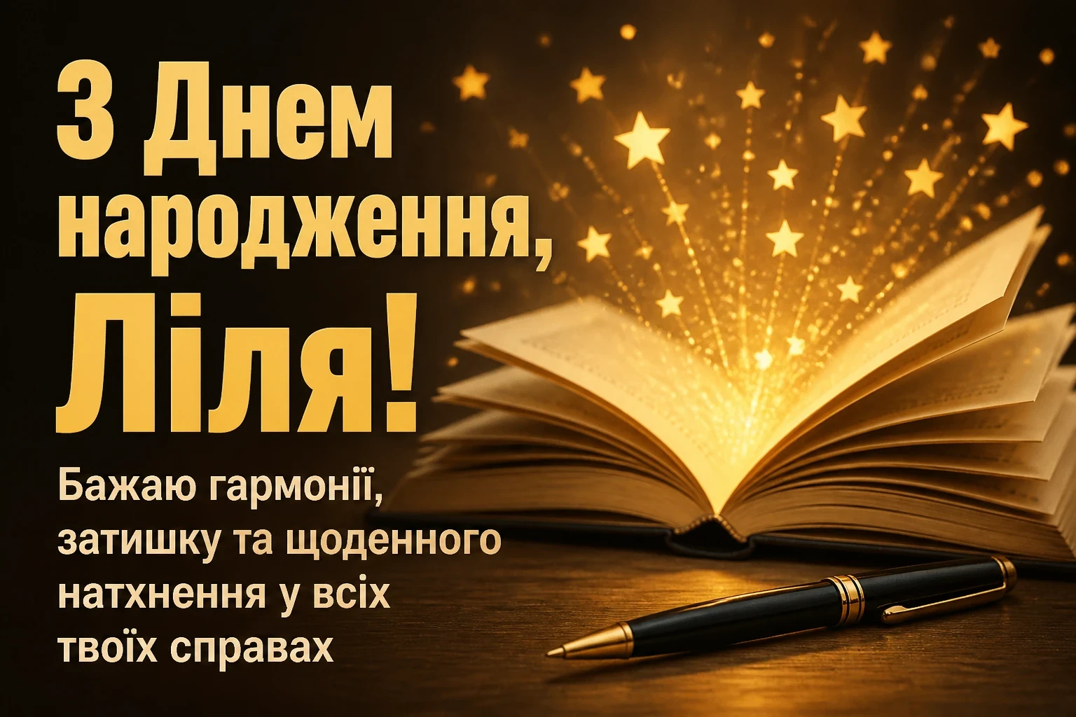 з днем народження ліля