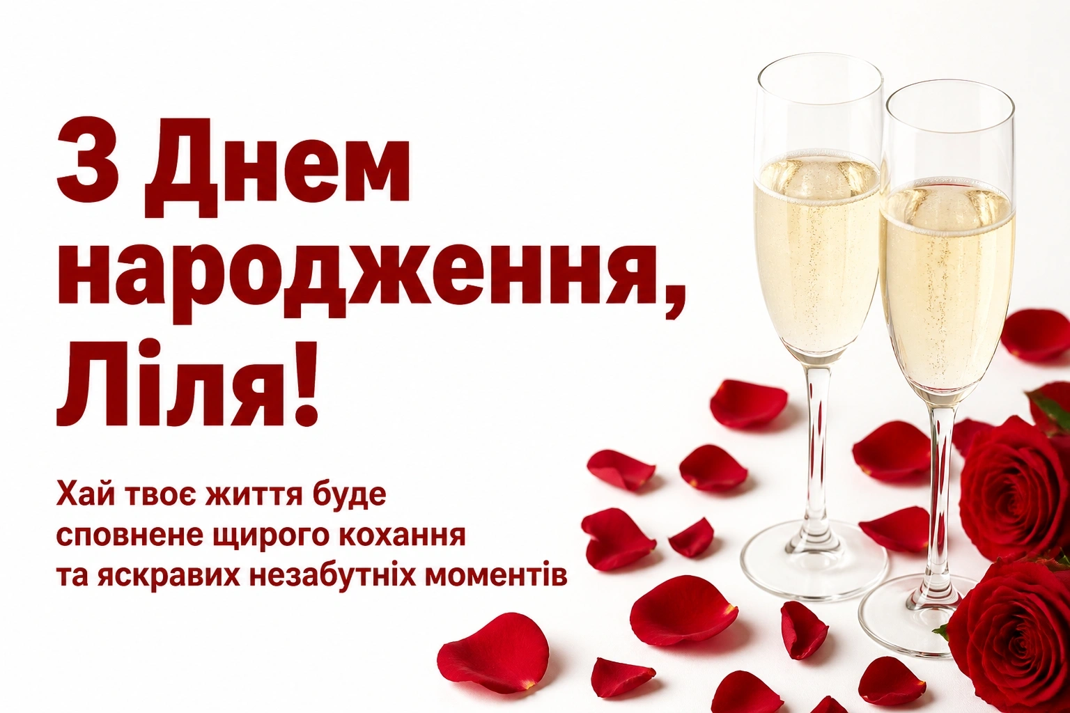 з днем народження ліля