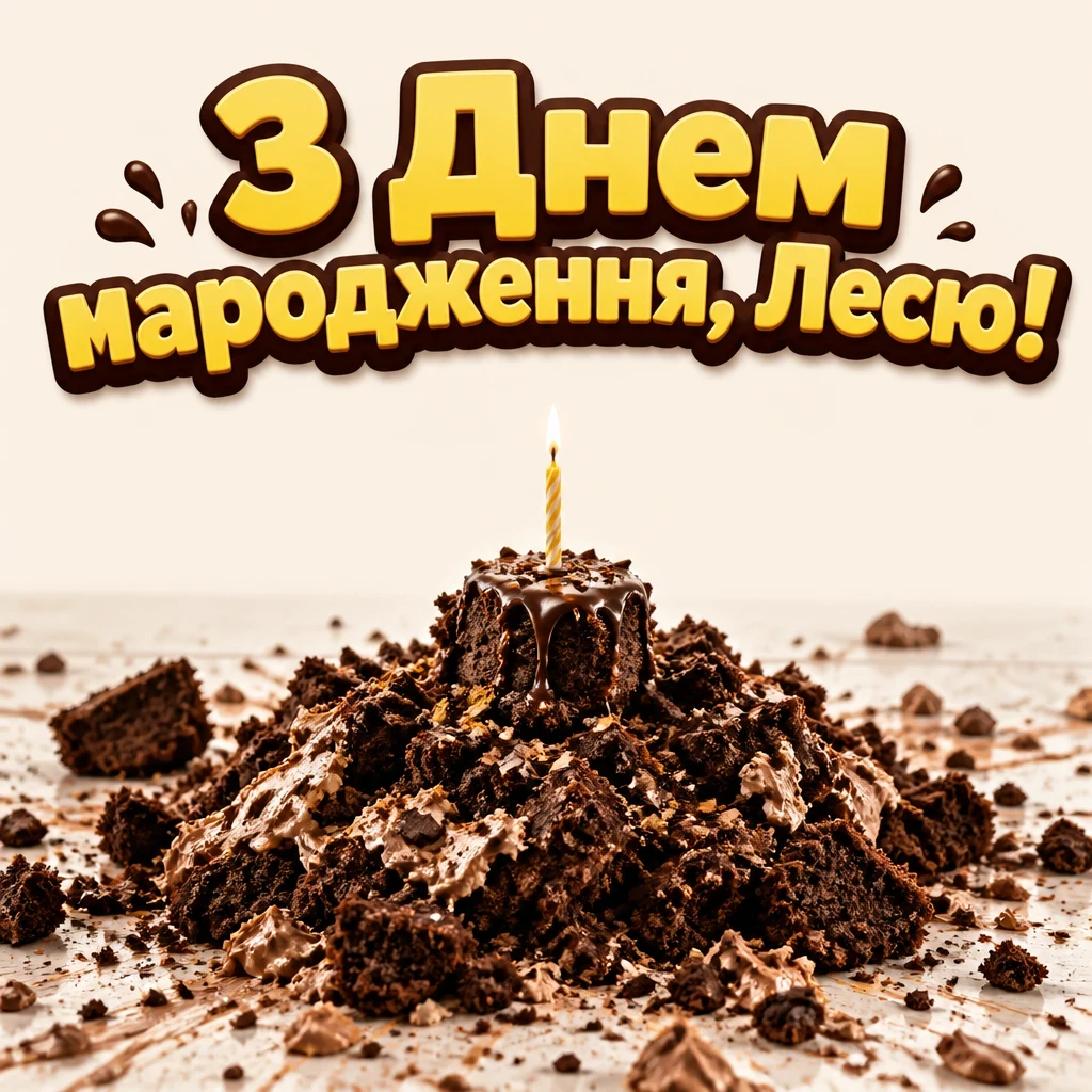 з днем народження леся