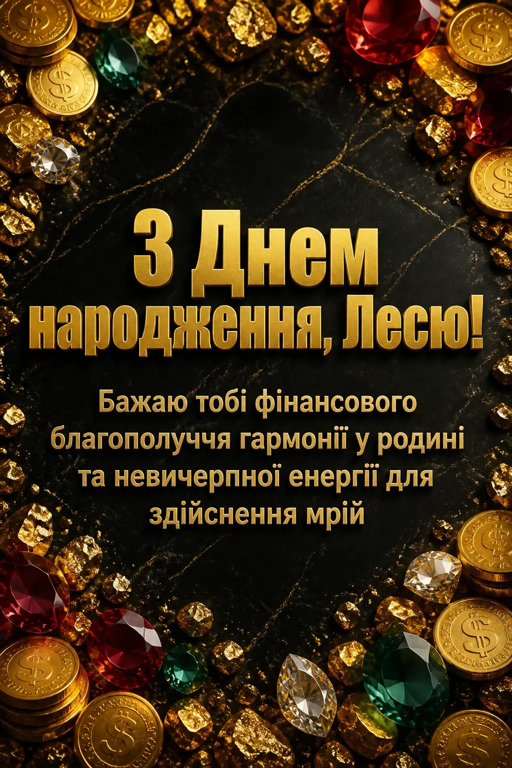 з днем народження леся