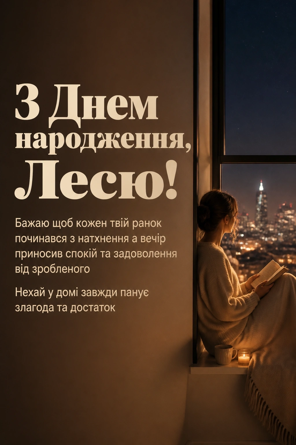 з днем народження леся