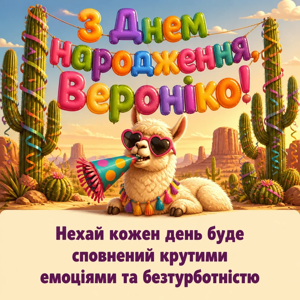 з днем народження вероніка
