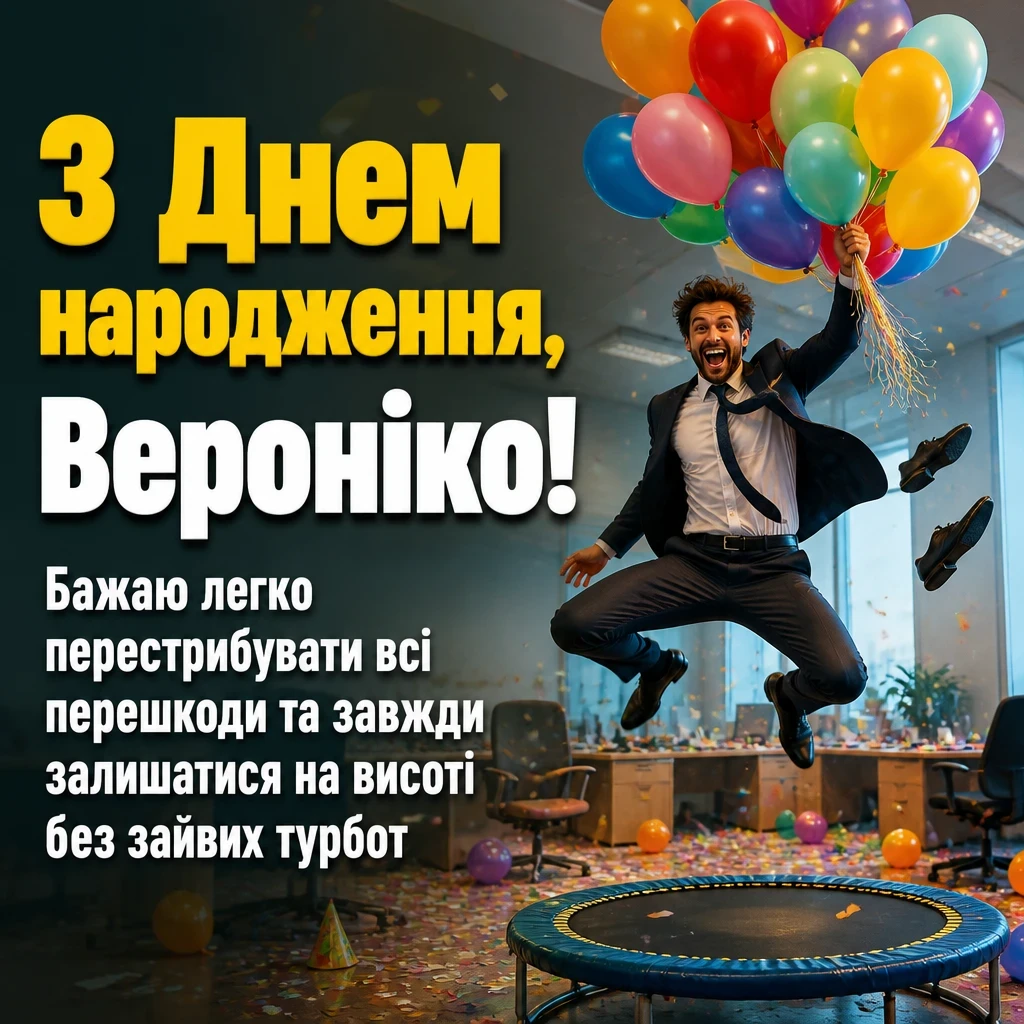 з днем народження вероніка