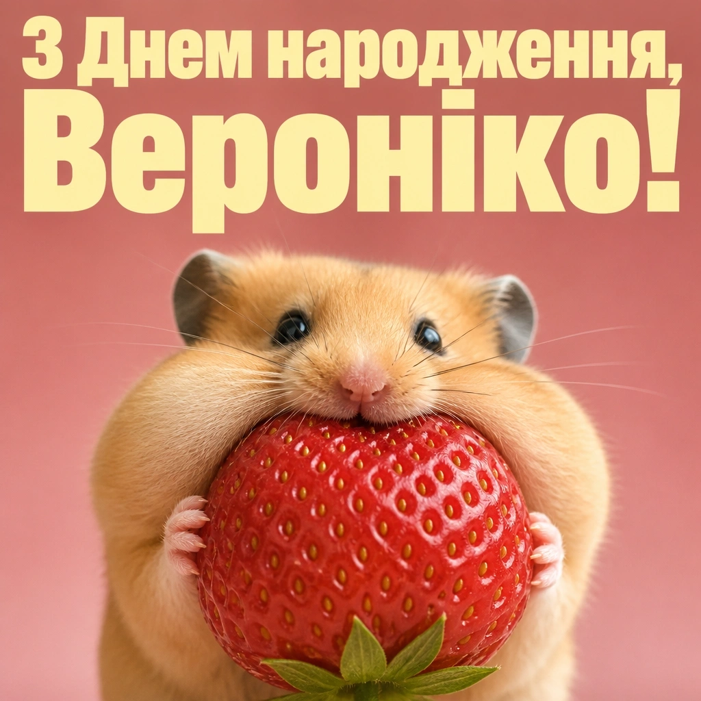 з днем народження вероніка