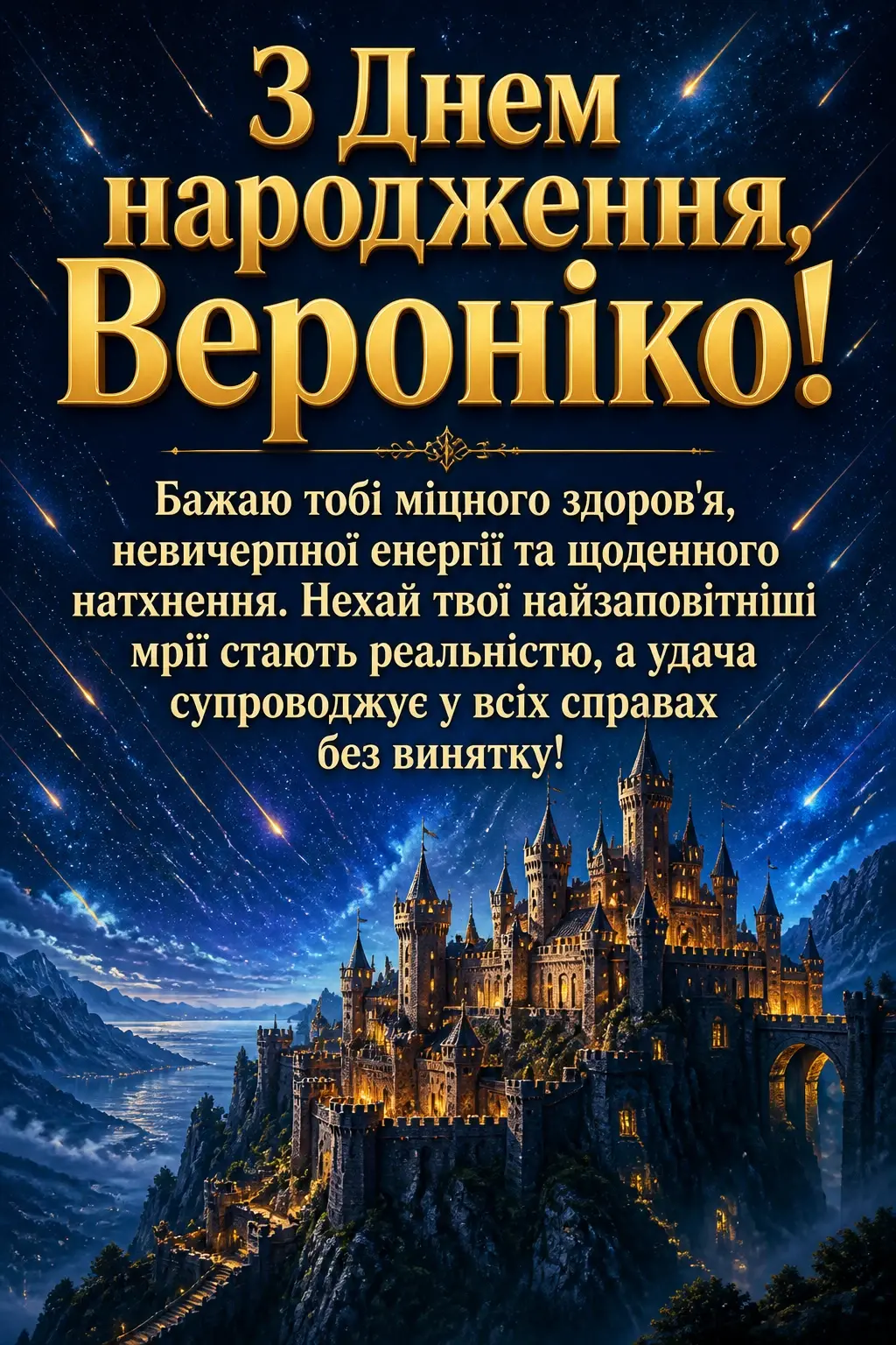 з днем народження вероніка