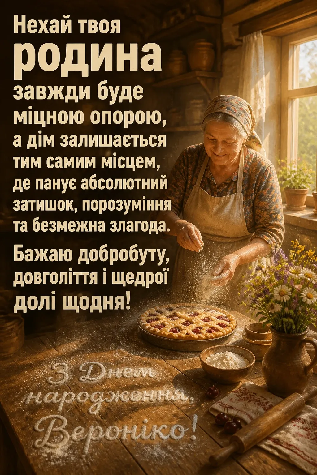 з днем народження вероніка