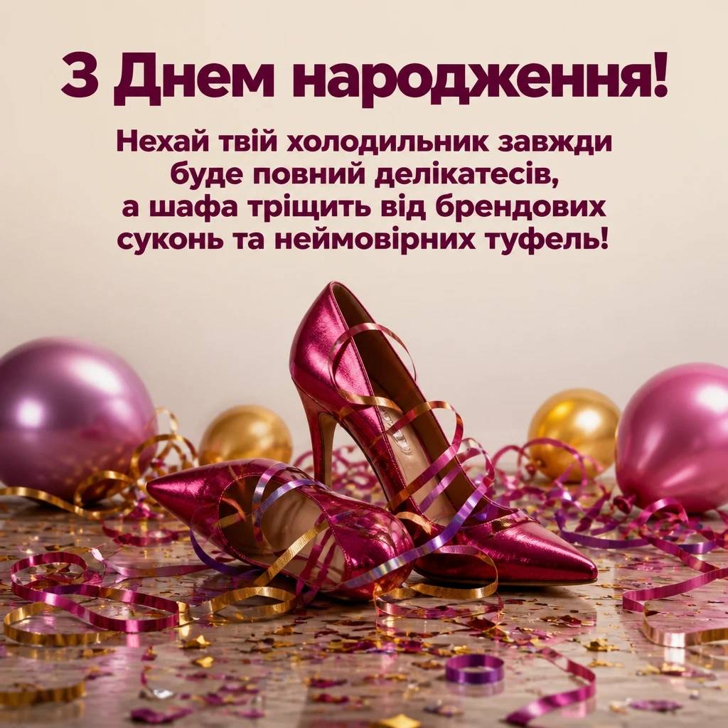 нові привітання з днем народження жінці своїми словами