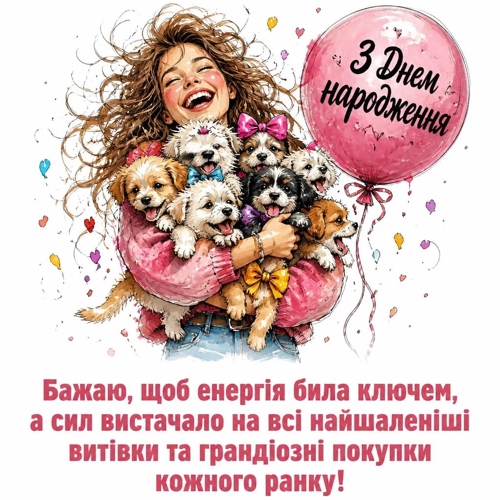 нові привітання з днем народження жінці своїми словами