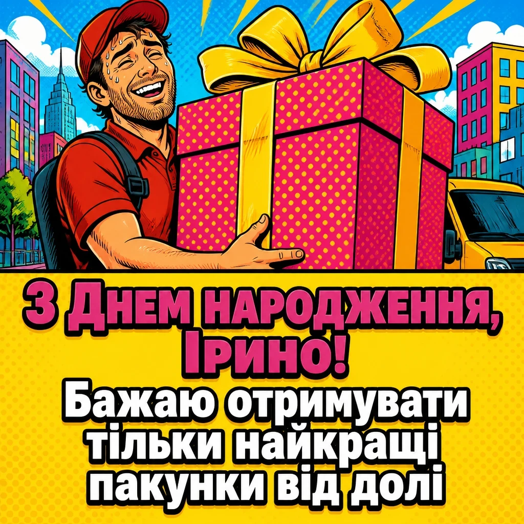 з днем народження ірина