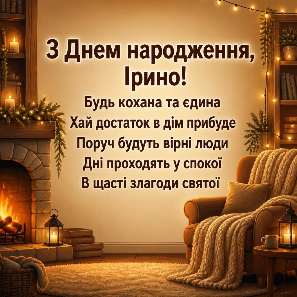 з днем народження ірина