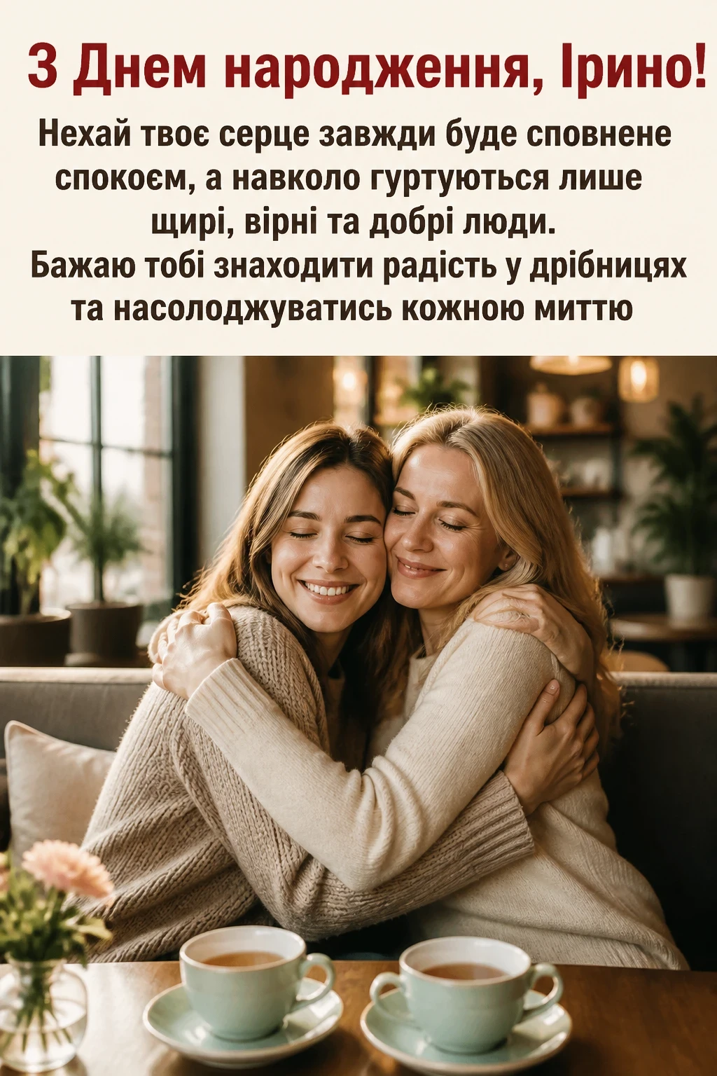 з днем народження ірина