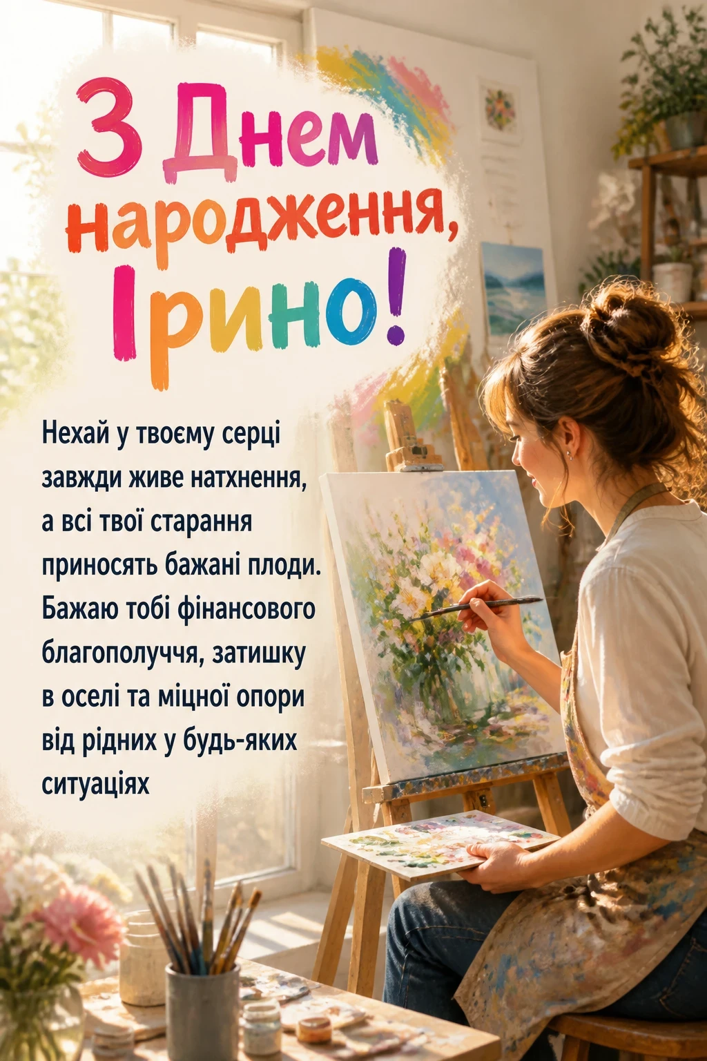 з днем народження ірина