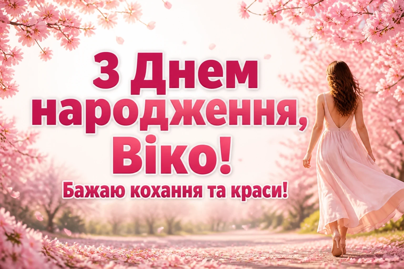 з днем народження віка