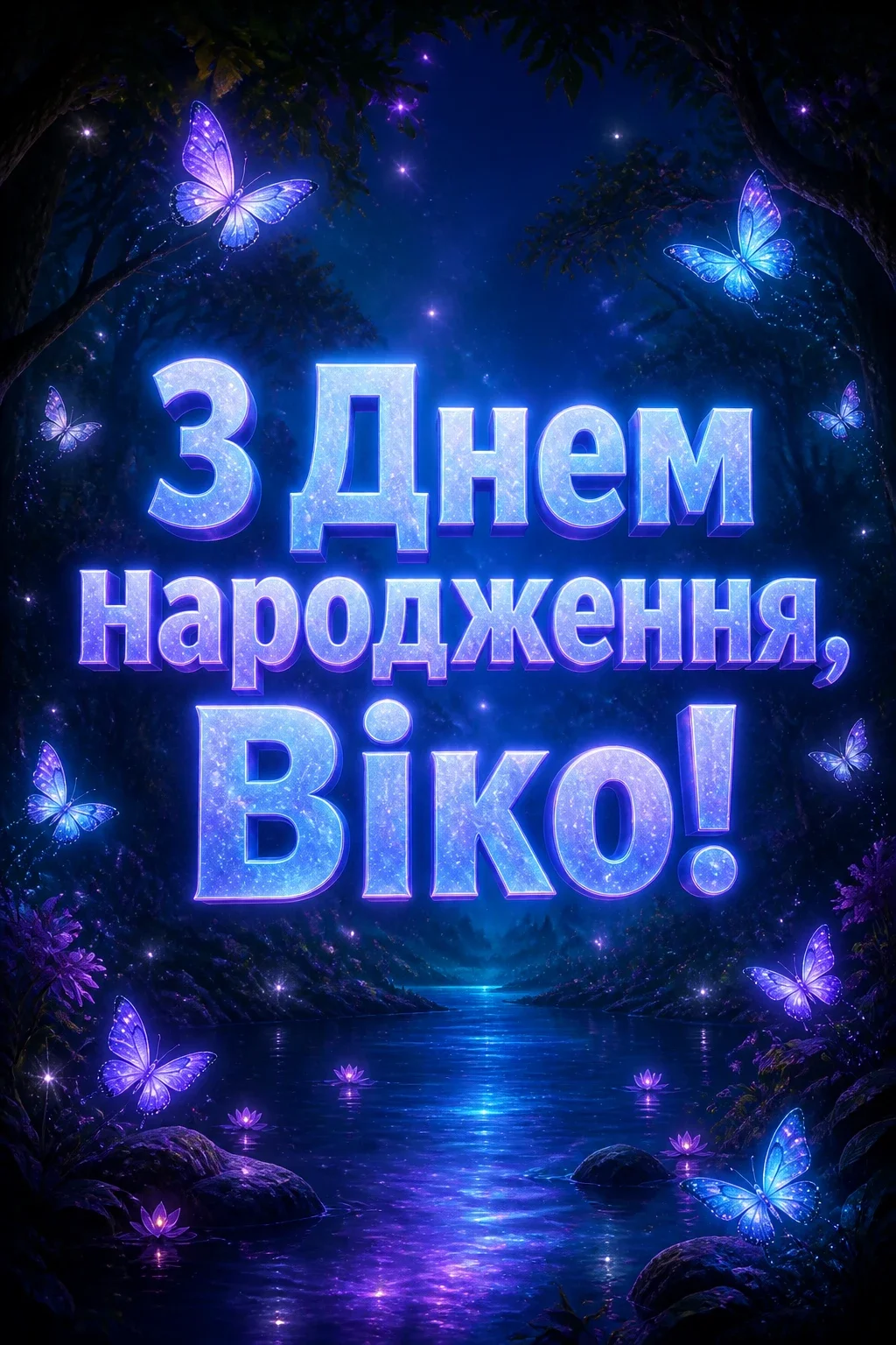 з днем народження віка
