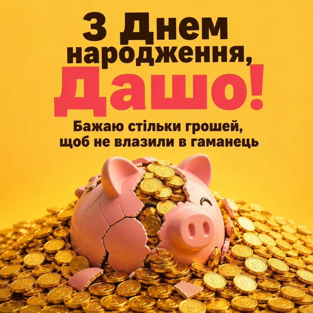 з днем народження даша