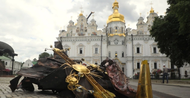Стан святинь Києво-Печерської лаври після російського удару