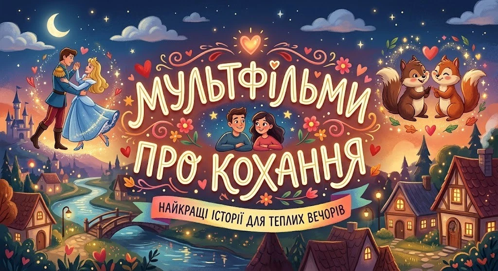 Найкращі мультфільми про кохання для будь-якого настрою