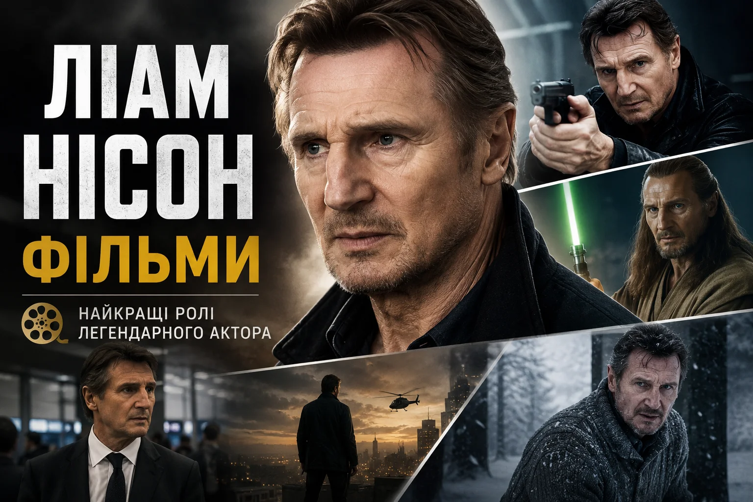 Фільми Ліама Нісона: від Шиндлера до Викраденої