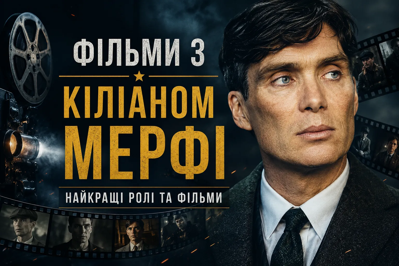 Фільми з Кілліаним Мерфі: повна добірка для перегляду
